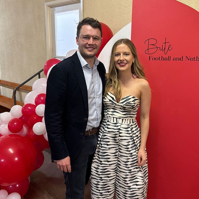 At the Bute FC Rump & Red