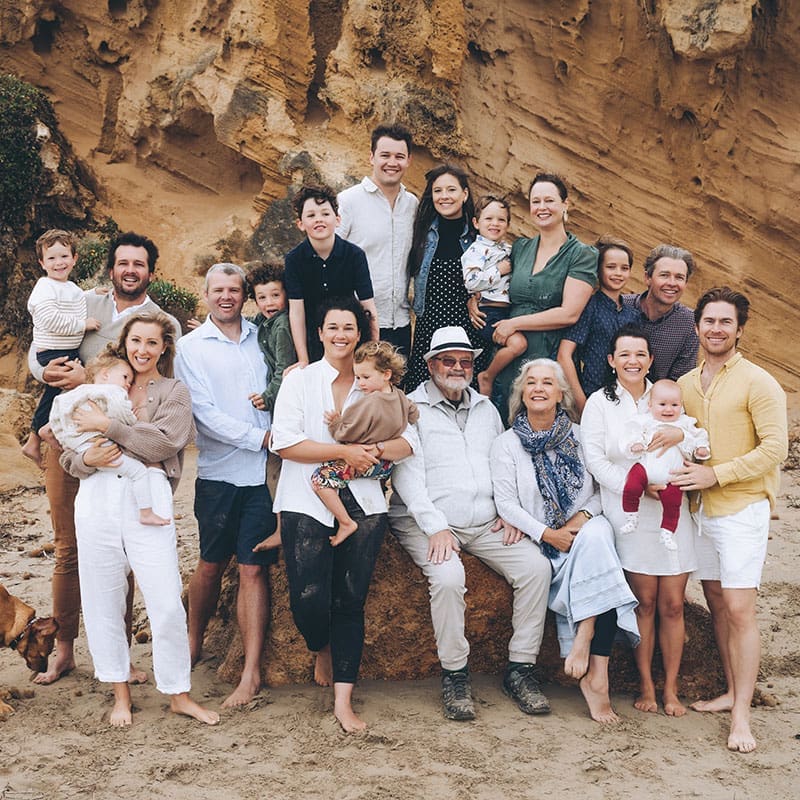 My wonderful (and large) family